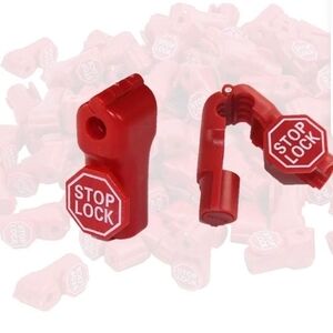 10-PACK RETAIL SECURITY 6mm STOP LOCKS  DISPLAY/ PEG HOOK ANT-THEFT/ ANTI-SWEEP